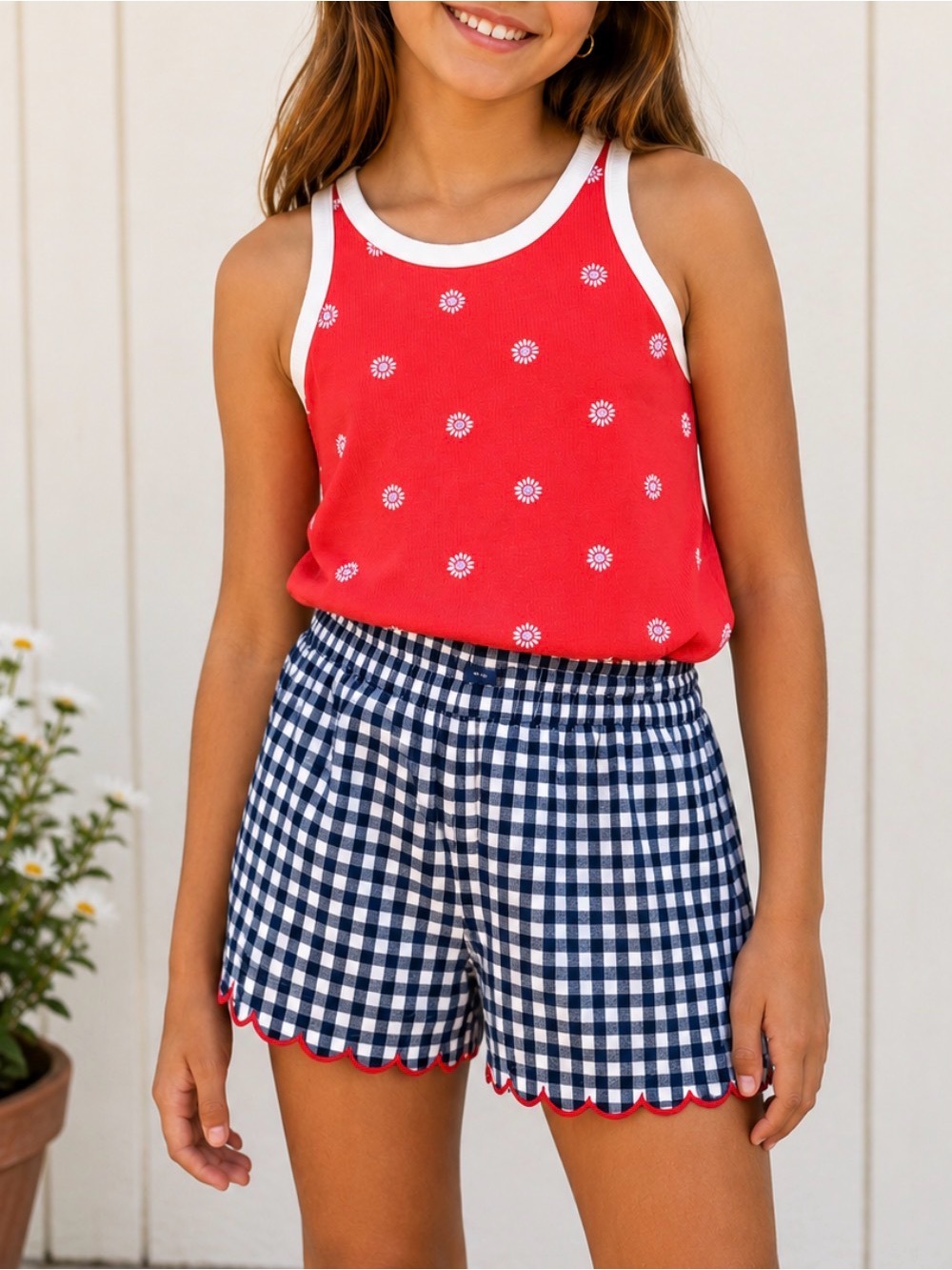 Old Navy Two piece short outfit.  Shirt is size 10 and shorts are size 8
